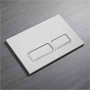 VECONI Кнопка смыва FLUSH V13, FLV13-WC, 240х162х7, пластик, белый глянец
кайма - хром глянец FLV13-WC