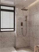 VECONI Встраиваемая душевая система VERONA, Графит брашинг VE-510-GR-C4