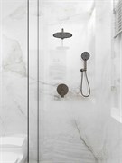 VECONI Встраиваемая душевая система LICATA, Графит брашинг LI-400-GR-C4