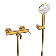 LEMARK Смеситель Karelia LMF-2022S-BRG для ванны, брашированное золото LMF-2022S-BRG