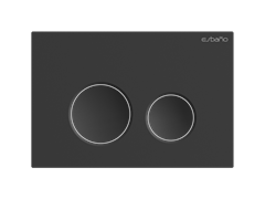 ESBANO Клавиша слива, черный матовый ESINSKS48MB