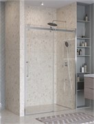 BELBAGNO Marino Душевая дверь в нишу раздвижные ширина 110 см, профиль - хром / стекло - прозрачное MARINO-2-BF-1-110-C-CR