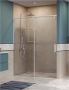 BELBAGNO Soft Close-1 Душевая дверь в нишу раздвижная ширина 150 см, профиль - хром / стекло - прозрачное SOFT_CLOSE-1-BF-1-150-C-Cr