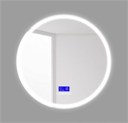 BELBAGNO Зеркало с встроенным светильником, сенсорным выключателем, bluetooth, цифровым термометром, радио SPC-RNG-800-LED-TCH-RAD, 12W, 220-240V, 800x30 SPC-RNG-800-LED-TCH-RAD
