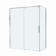 BELBAGNO Soft Close-1 Душевой уголок прямоугольный размер 160x90 см профиль - хром / стекло - прозрачное, двери раздвижные SOFT_CLOSE-1-AH-1-160/90-C-Cr