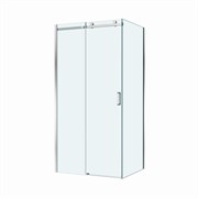 BELBAGNO Soft Close-2 Душевой уголок прямоугольный размер 110x80 см профиль - хром / стекло - прозрачное, двери раздвижные SOFT_CLOSE-2-AH-1-110/80-C-Cr