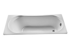1MARKA Libra Ванна прямоугольная, с рамой и панелью, белая, 170x70