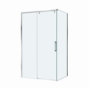 BELBAGNO Soft Close-1 Душевой уголок прямоугольный размер 110x80 см профиль - хром / стекло - прозрачное, двери раздвижные SOFT_CLOSE-1-AH-1-110/80-C-Cr