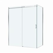 BELBAGNO Soft Close-2 Душевой уголок прямоугольный размер 160x80 см профиль - хром / стекло - прозрачное, двери раздвижные SOFT_CLOSE-2-AH-1-160/80-C-Cr