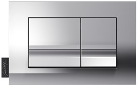 E20858-CP OUT OF COL E20858-CP Панель смыва геометр дизайн, глянцевый хром E20858-CP