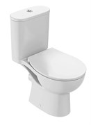 LOUIS E28062RU-00 Комплект унитаза с бачком и тонким сиденьем E33145, розовая упаковка E28062RU-00