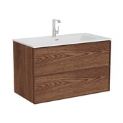 VITRA Тумба с раковиной для ванной Metropole Edge 67156 100 см грецкий орех МДФ 67156