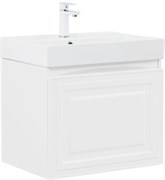 AQUANET Тумба с раковиной Агата 60 1 ящ. цв. белый сатин AQUANET-348184