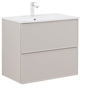 AQUANET Тумба с раковиной Арт 75 бежевый AQUANET-345812