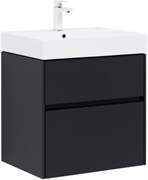 AQUANET Тумба с раковиной Бруклин 60 цв. антрацит матовый AQUANET-312875
