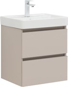 AQUANET Тумба с раковиной Вега 2.0 50 бежевый AQUANET-367323