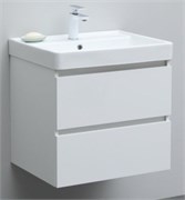 AQUANET Тумба с раковиной Вега 60 белый глянец AQUANET-367328