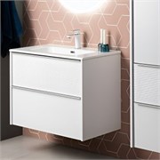 AQUANET Тумба с раковиной Вита 60 цв. белый матовый AQUANET-339160