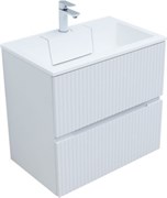 AQUANET Тумба с раковиной Джейн 70 цв.белый матовый (раковина Фортуна) AQUANET-332530