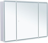 AQUANET Зеркальный шкаф Оптима 120 с LED подсветкой AQUANET-341429