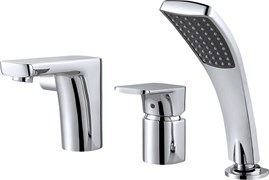 DK Смеситель врезной на борт ванны Berlin.Freie DA1434901 DA1434901