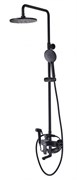 DK Душевая система с гигиеническим душем Bayern.F?rth DA1524705B18 черный DA1524705B18
