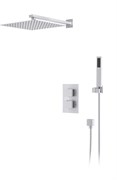DK Душевая система для душа Bayern.Liszt DA2515708A04 встраиваемый термостатический матовый белый DA2515708A04