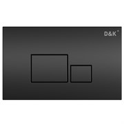DK Клавиша смыва Quadro DB1519025, черный DB1519025