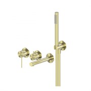 ABBER Смеситель Emotion 316 AF8830BG для ванны скрытого монтажа, золото брашированное AF8830BG