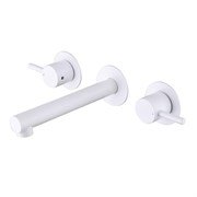 ABBER Смеситель Emotion AF88121W скрытого монтажа для раковины, белый матовый AF88121W