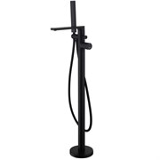 ABBER Смеситель Rund AF8715B напольный, черный матовый AF8715B