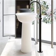 ABBER Раковина отдельностоящая Stein AS2552 белая матовая AS2552