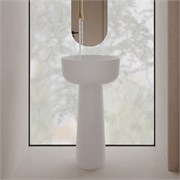 ABBER Раковина отдельностоящая Stein AS2553 белая матовая AS2553