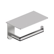 ABBER Бумагодержатель с полкой Pol 316 AA1930BST брашированная сталь AA1930BST