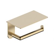 ABBER Бумагодержатель с полкой Pol 316 AA1930BG брашированное светлое золото AA1930BG