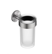 ABBER Стакан для зубных щеток с держателем Pol 316 AA1960BST брашированная сталь AA1960BST