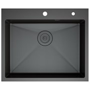 DK Кухонная мойка нержавеющая сталь графит (S604506) DKS604506