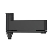 RAVAK Смеситель для ванны настенный CR II 022.00BL ЧЕРНЫЙ X070463