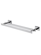 WONZON &amp; WOGHAND Полотенцедержатель двойной FLAT, Хром (WW-9711-45CM) WW-9711-45CM
