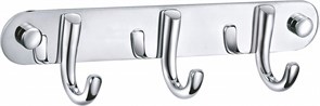 WONZON &amp; WOGHAND Вешалка с 3 крючками для ванной , Хром (WW-9384-3) WW-9384-3