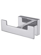 WONZON &amp; WOGHAND Двойной крючок для ванной FLAT, Хром (WW-9725) WW-9725