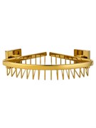 WONZON &amp; WOGHAND Полка для ванной угловая POLO, Темное золото (WW-8944-DG) WW-8944-DG