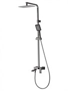 WONZON &amp; WOGHAND Душевая система FIT, Темный графит (WW-88739009-BGM) WW-88739009-BGM