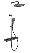 WONZON &amp; WOGHAND Душевая система Shelf, Черный матовый (WW-B3552-MB) WW-B3552-MB
