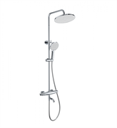 WONZON &amp; WOGHAND Душевая система с термостатом CAPSULE, Хром (WW-B3031-A2-CR) WW-B3031-A2-CR