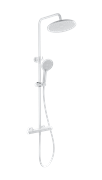 WONZON &amp; WOGHAND Душевая система с термостатом INN 1, Белый матовый (WW-B3013-T1-MW) WW-B3013-T1-MW