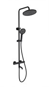 WONZON &amp; WOGHAND Душевая система с термостатом INN 3, Черный матовый (WW-B3065-T1-MB) WW-B3065-T1-MB