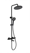 WONZON &amp; WOGHAND Душевая система с термостатом NEO, Черный матовый (WW-B3046-A1-MB) WW-B3046-A1-MB