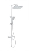 WONZON &amp; WOGHAND Душевая система с термостатом STAY 2, Белый матовый (WW-B3016-T1-MW) WW-B3016-T1-MW