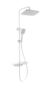 WONZON &amp; WOGHAND Душевая система с термостатом ThermoKlick, Белый матовый (WW-B3098-A-MW) WW-B3098-A-MW